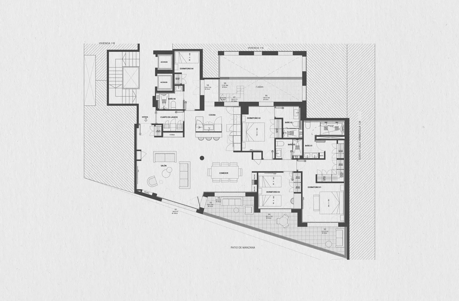 Flat on Calle Hermosilla, Fuente del Berro, Barrio de Salamanca miniatura 6