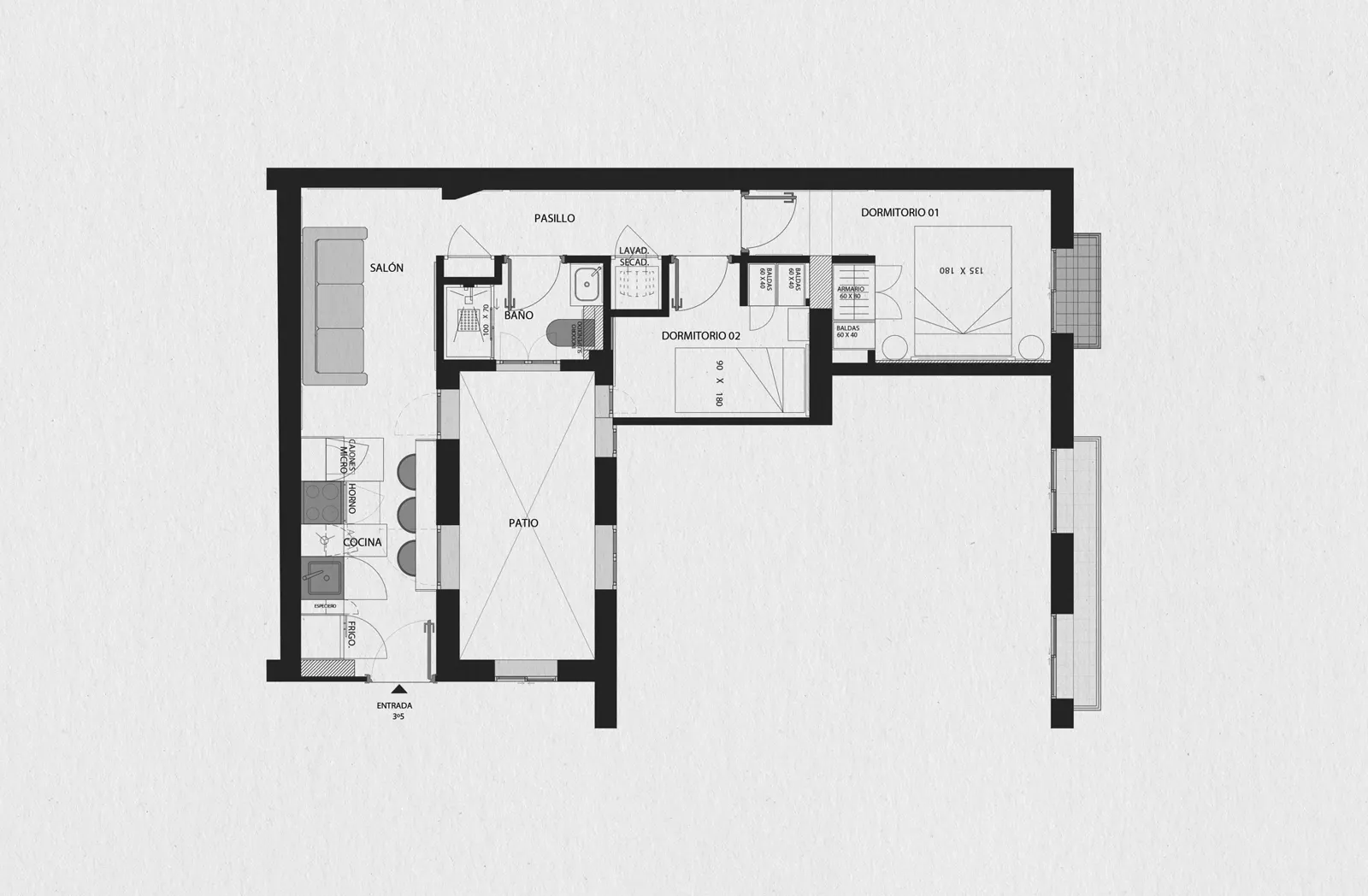 Flat on Calle Rufino Blanco, Guindalera, Barrio de Salamanca miniatura 20