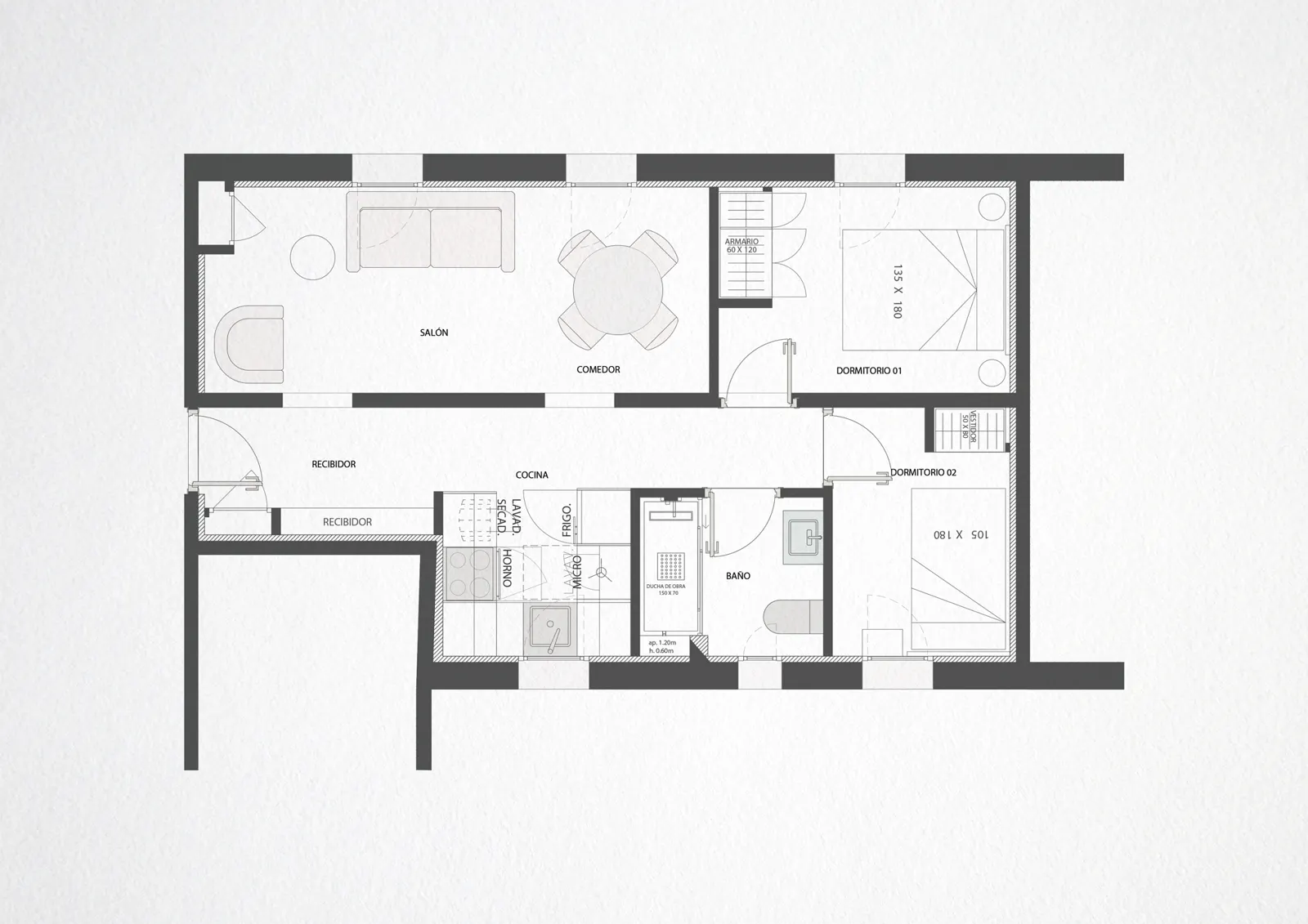 Flat on Calle Don Ramon De La Cruz, Lista, Barrio de Salamanca miniatura 19